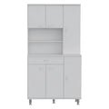 Kitchen Pantry for Kitchen, Dining Room,Living Room, White