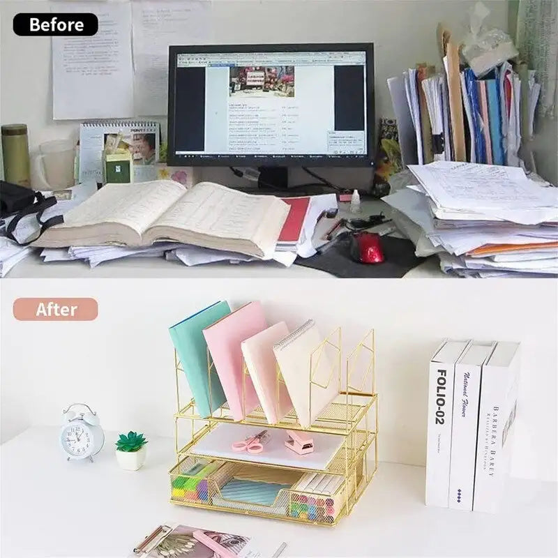 Desk Organizers and Accessories - 12.99D x 9.06W x 11.62H