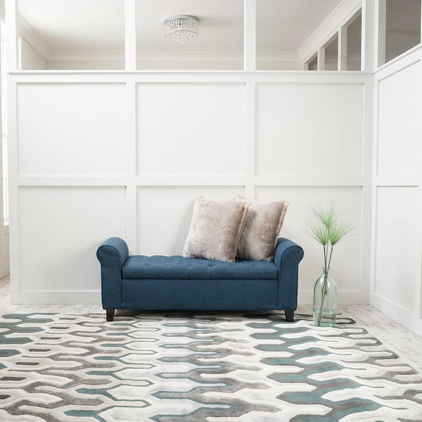 Modern Storage Bench with Arm